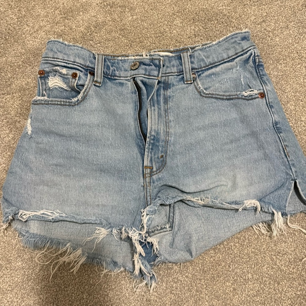 A&F Jean shorts - light blue